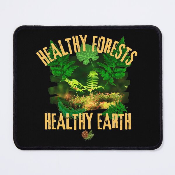 Item preview, Healthy Forests Healthy Earth Bold Colorful Design designed and sold by EarthArtDesigns.