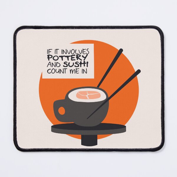 Item preview, Love sushi and pottery designed and sold by Teequeque.