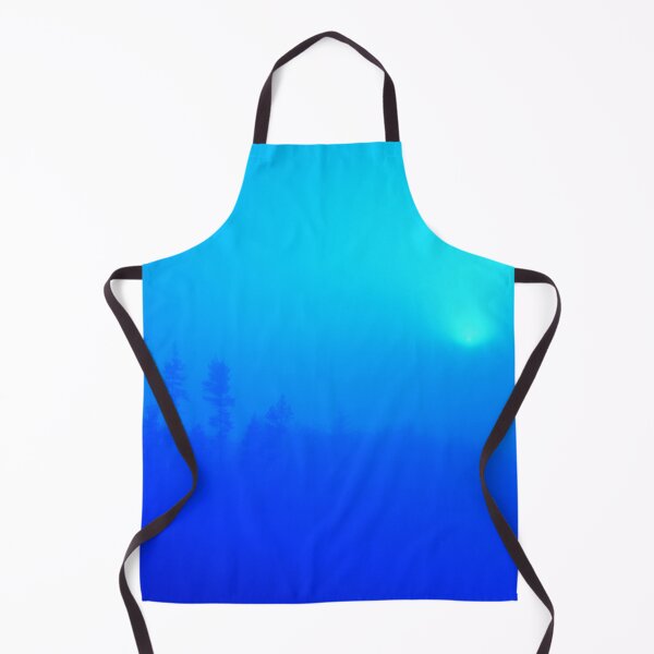Item preview, Foggy Forest Hill Gradient | Blue/Cyan designed and sold by rossisco.