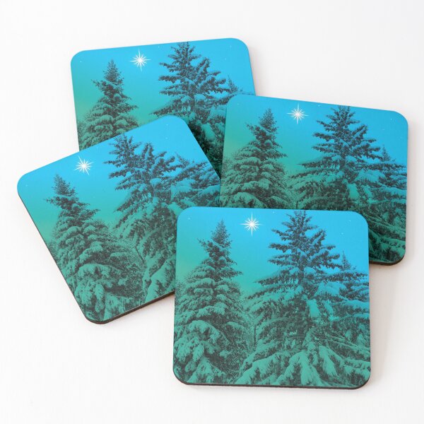 Item preview, Shepherd's star, green firs designed and sold by courbebleue.