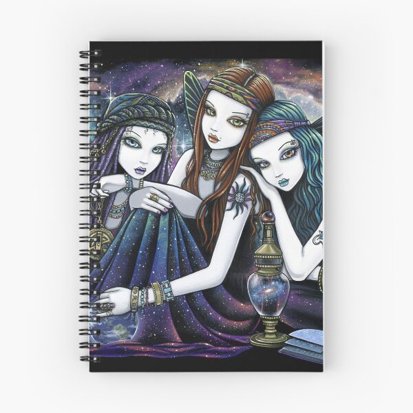 Item preview, The Seraphina Bohemian Celestial Sisters Nebula Fairies  designed and sold by Myka Jelina.