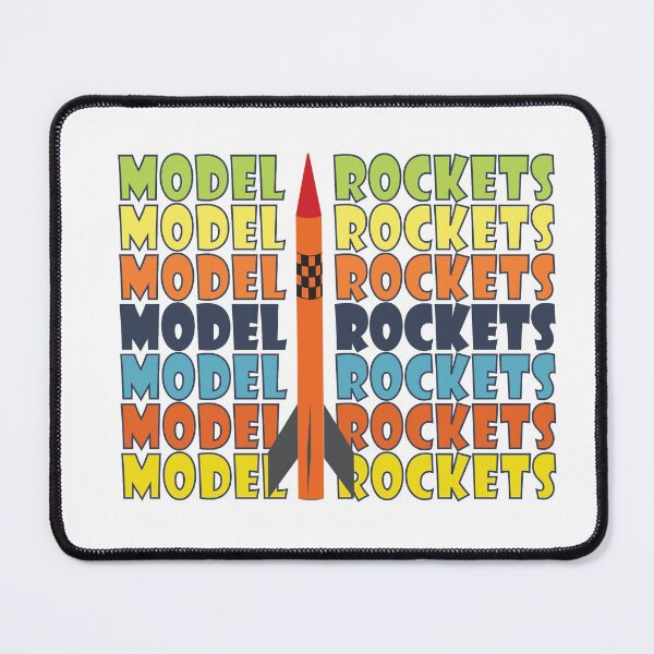 Item preview, Model Rockets - A Fun and Colorful Model Rocket Design designed and sold by WilsonCreekArts.