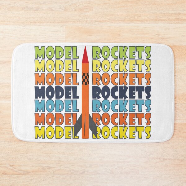 Item preview, Model Rockets - A Fun and Colorful Model Rocket Design designed and sold by WilsonCreekArts.