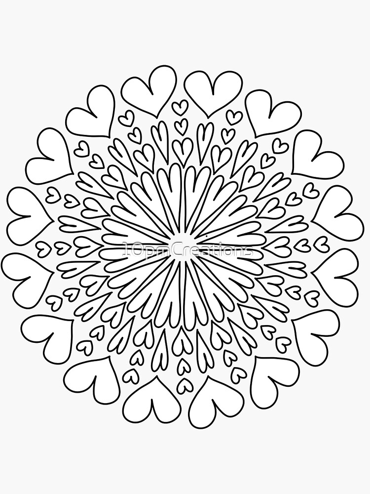 Color-In Mandala - coloring book images, Mandala Mindfulness, colouring book  Spiral Notebook for Sale by 10pmCreations