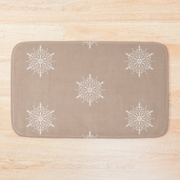 Item preview, Beige snowflakes designed and sold by Nataliia Kholodniak.