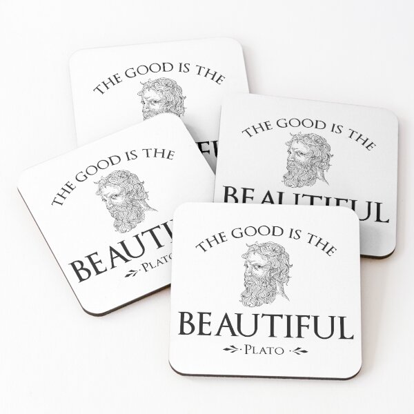 Item preview, Plato Quote The Good Is The Beautiful designed and sold by KrisSidDesigns.