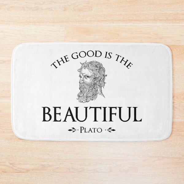 Item preview, Plato Quote The Good Is The Beautiful designed and sold by KrisSidDesigns.