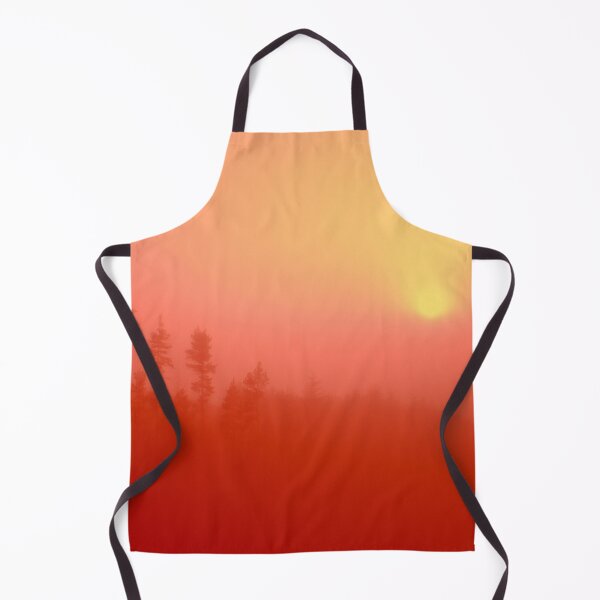 Item preview, Foggy Forest Hill Gradient | Red/Orange designed and sold by rossisco.