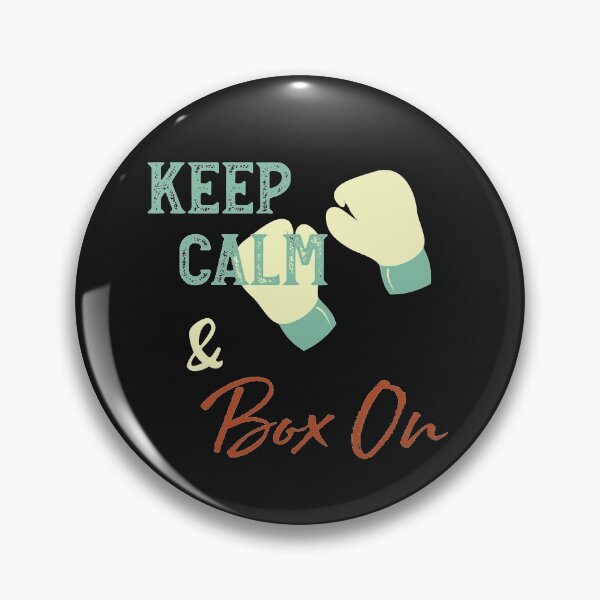 Item preview, Boxer Humor Keep Calm and Box On designed and sold by whyitsme.