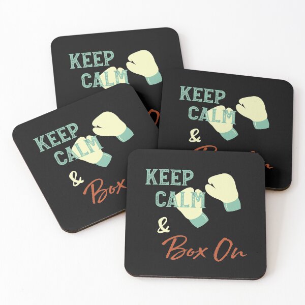 Item preview, Boxer Humor Keep Calm and Box On designed and sold by whyitsme.