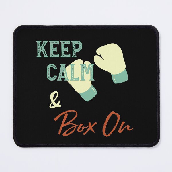 Item preview, Boxer Humor Keep Calm and Box On designed and sold by whyitsme.
