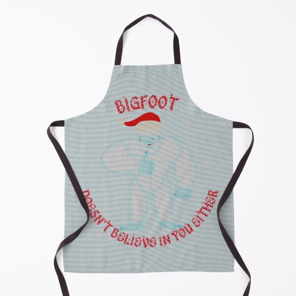 Item preview, Bigfoot Doesn't Believe In You Either Thumbs Up With Red Letters And Patchwork Filter designed and sold by LuckyKermit.