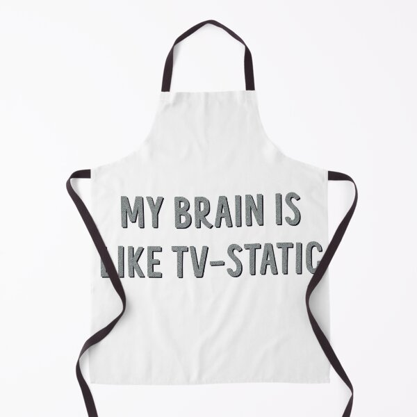 Item preview, my brain is like tv static designed and sold by goblinbabe.