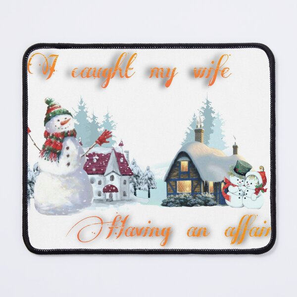 Item preview, Snowman cheating wife designed and sold by dumb-meme.