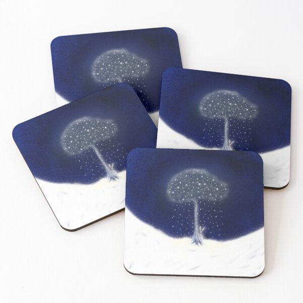 Item preview, Light Snowflake Tree designed and sold by JzArt.
