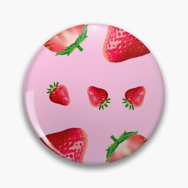Item preview, fresh strawberry pattern designed and sold by nickardi.