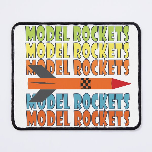 Item preview, Model Rockets - Colorful Model Rocket Design designed and sold by WilsonCreekArts.