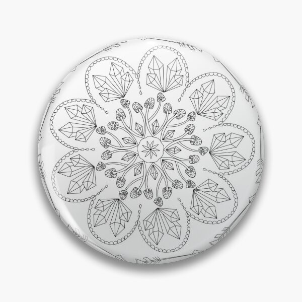 Item preview, Color-In Mandala - coloring book images, Mandala Mindfulness, colouring book designed and sold by 10pmCreations.