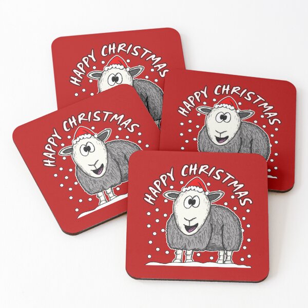 Item preview, Christmas The Lake District Herdwick Sheep Cumbria Funny designed and sold by doodlerob.