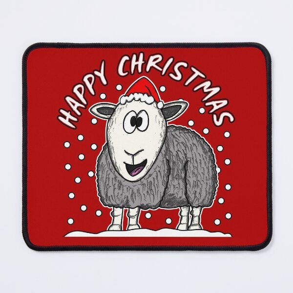 Item preview, Christmas The Lake District Herdwick Sheep Cumbria Funny designed and sold by doodlerob.