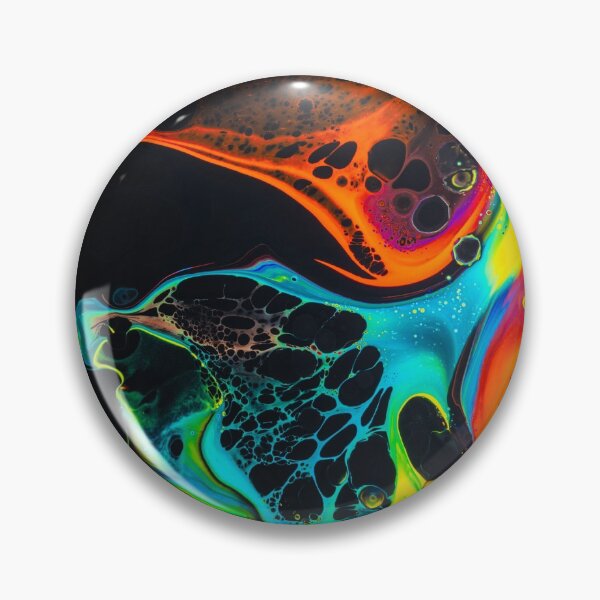Item preview, Bright Colors Paint Splash on the Black Background designed and sold by BerryCats.