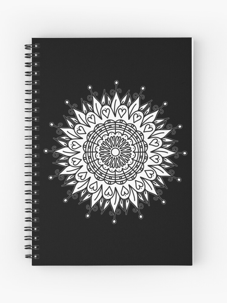 Color-In Mandala - coloring book images, Mandala Mindfulness, colouring book  Spiral Notebook for Sale by 10pmCreations