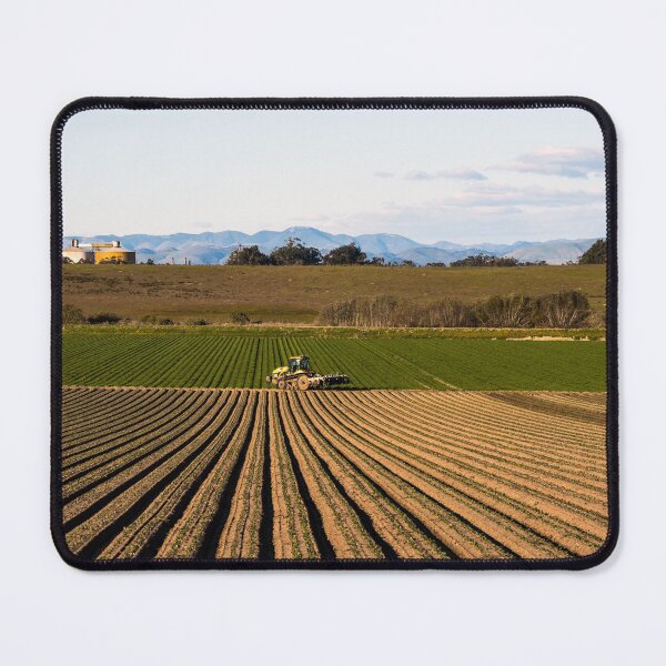 Item preview, Crop rows in San Luis Obispo County, California designed and sold by OrcaNature.