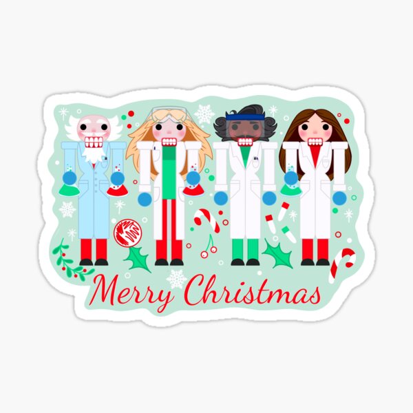 Item preview, Laboratory Nutcracker Collection Blue designed and sold by Lindsey Seymour.