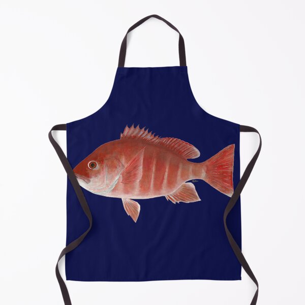 Item preview, Red Snapper (Lutjanus campechanus) designed and sold by LeakyCanoeArt.