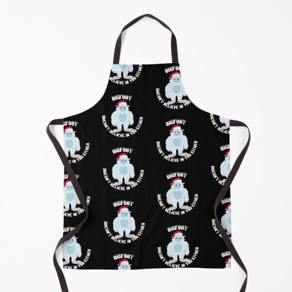 Item preview, Bigfoot Doesn't Believe In You Either Small Cute Ape In Black designed and sold by LuckyKermit.