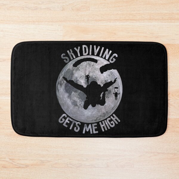 Item preview, Funny skydive design. skydiving gets  me high. designed and sold by NobelFashion.
