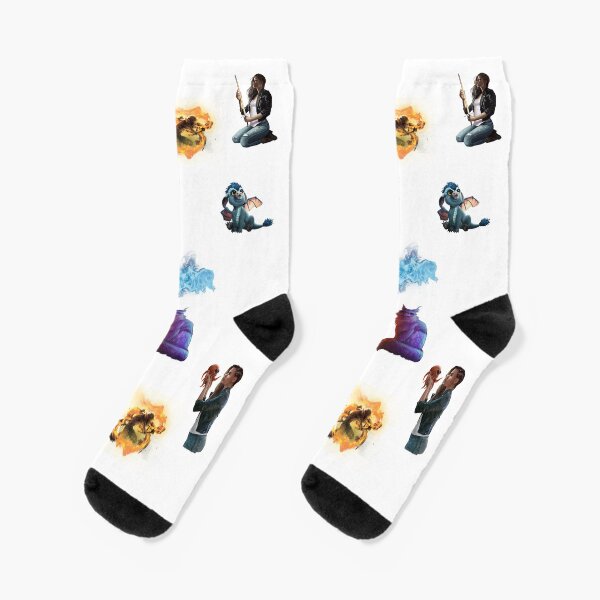 Valkyrie Bestiary Socks/Pattern Socks