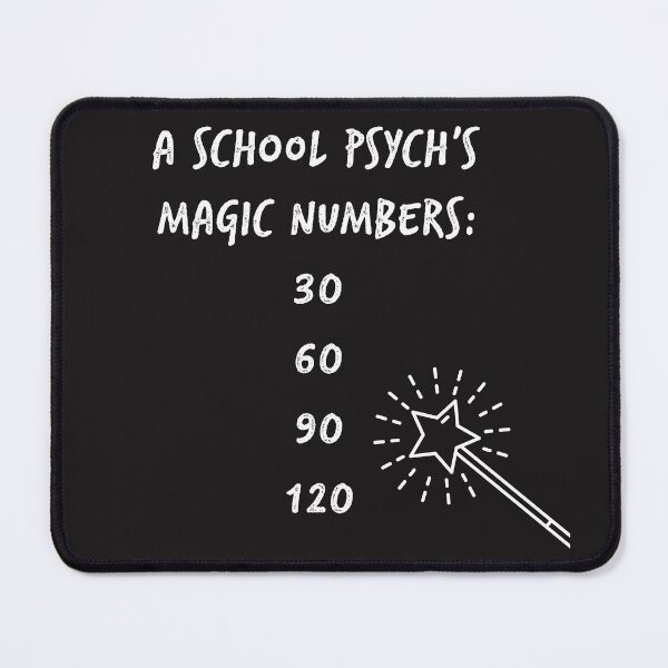 Item preview, a school psychs magic numbers designed and sold by firegalaxy.