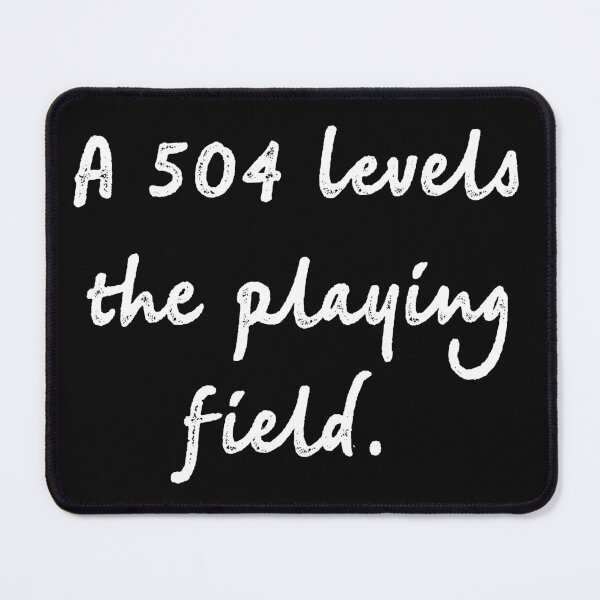 Item preview, A 504 levels the playing field designed and sold by firegalaxy.