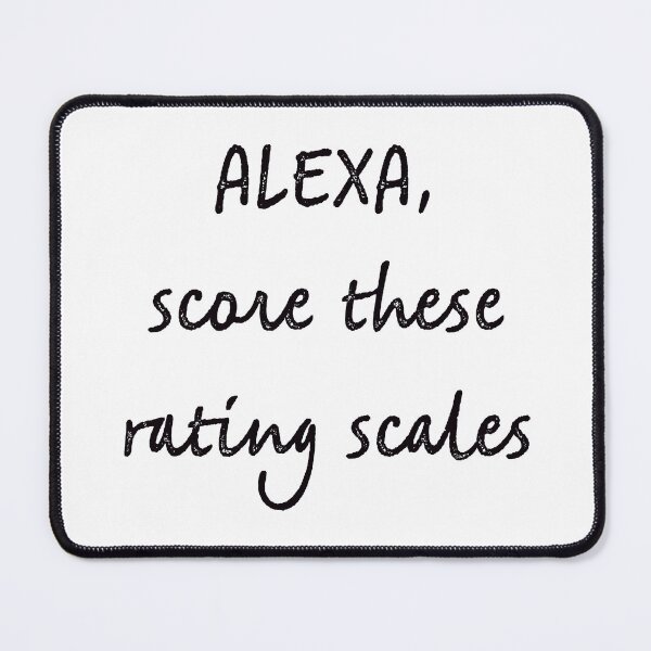 Item preview, Alexa score these rating scales designed and sold by firegalaxy.