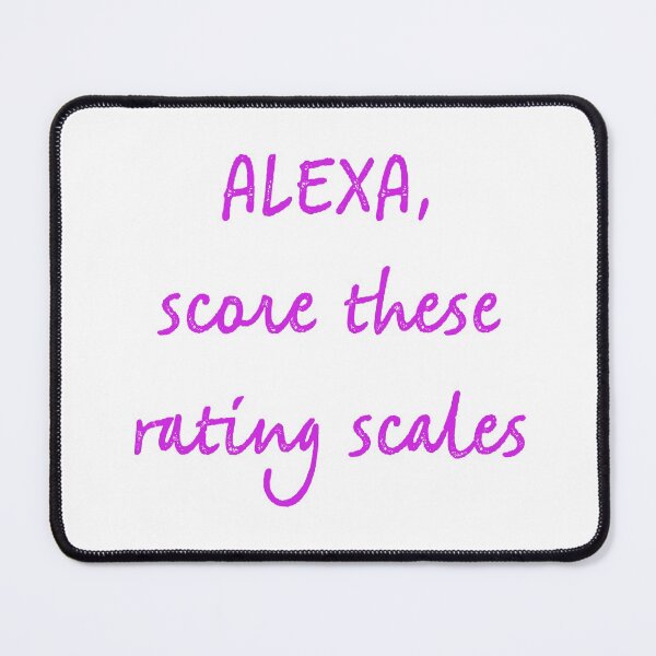 Item preview, Alexa score these rating scales designed and sold by firegalaxy.