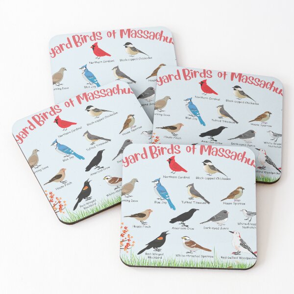 Item preview, Backyard birds of Massachusetts designed and sold by AndyMcBird.
