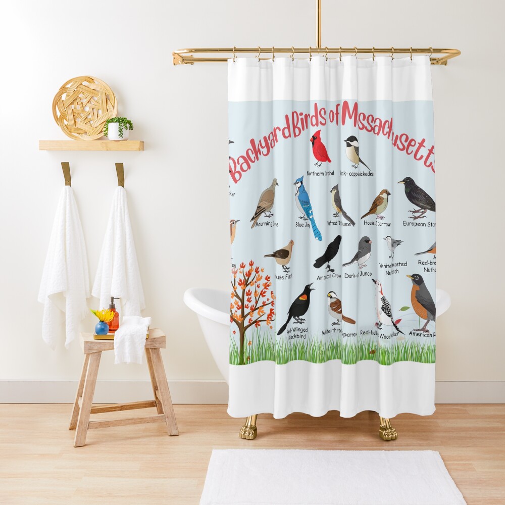 Item preview, Shower Curtain designed and sold by AndyMcBird.