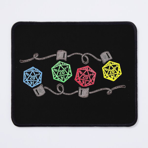 Item preview, Merry Christmas "Critmas" Hand Stamped Old School d20 Design designed and sold by Candlewood Museum & Gift Shoppe.