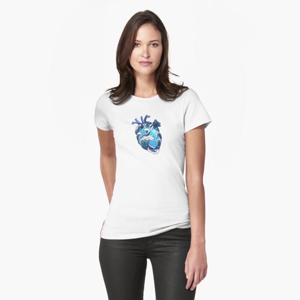Item preview, Fitted T-Shirt designed and sold by gohldfish.