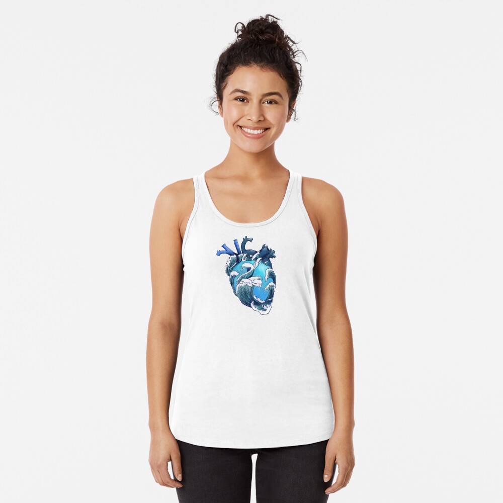 Item preview, Racerback Tank Top designed and sold by gohldfish.