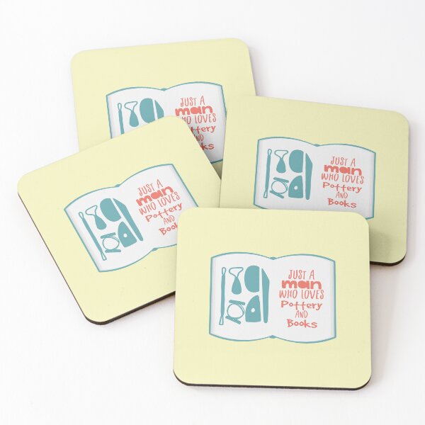 Item preview, Just a man who loves pottery and books designed and sold by Teequeque.