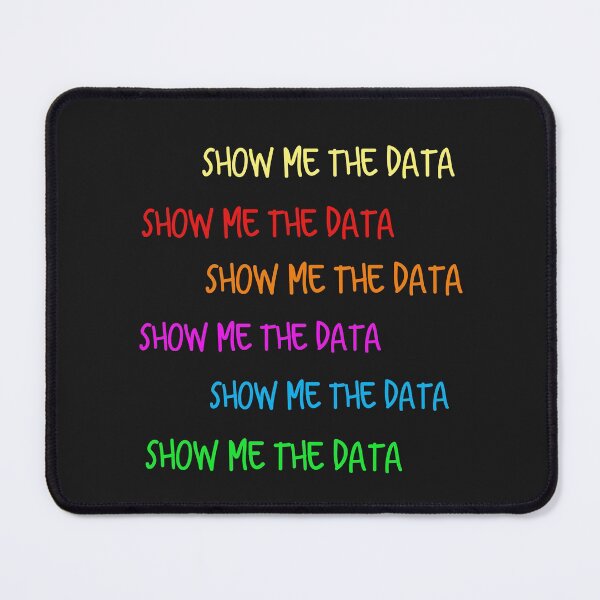 Item preview, Show me the data stickers designed and sold by firegalaxy.