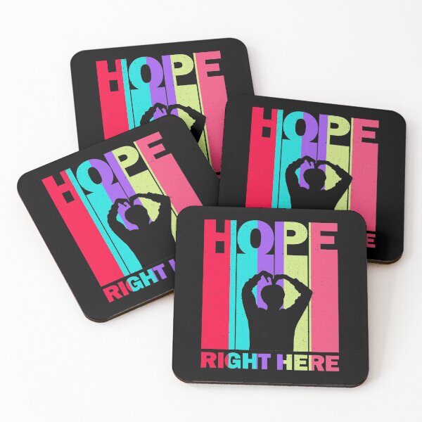 Item preview, Hope Right Here, Hobicore Theme Hope Heart Silhouette, Gifts for K-Pop Lovers designed and sold by trendistic.