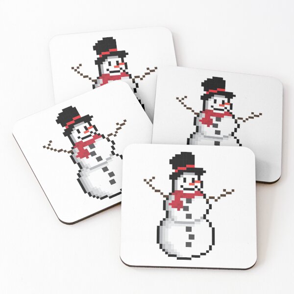 Item preview, Pixel Snowman designed and sold by blb1014.
