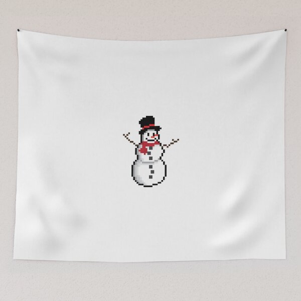 Item preview, Pixel Snowman designed and sold by blb1014.