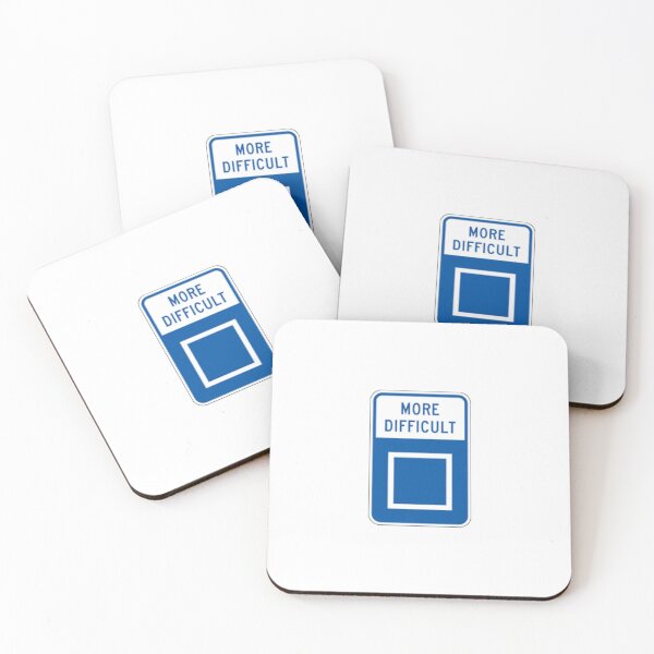 Item preview, blue square designed and sold by Broken Antler Designs .