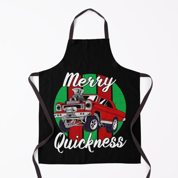 Item preview, Merry Quickness Funny Christmas Vintage Hotrod Muscle Car designed and sold by CharJens.