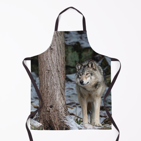 Item preview, Eastern Gray Wolf  Beside Tree designed and sold by Michael Cummings.