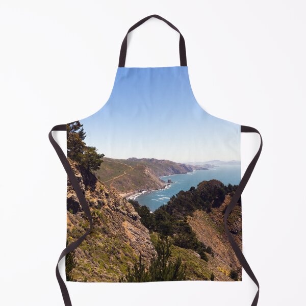 Item preview, View of coast from Muir Beach overlook in Muir Beach, California designed and sold by OrcaNature.